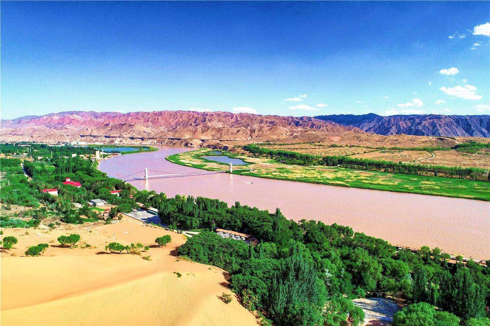 宁夏印象,塞上秋色画卷